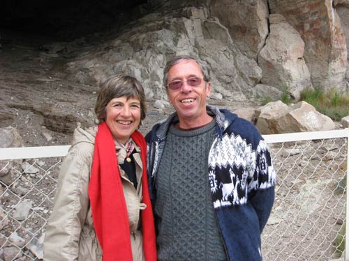 Cjhris and David at Cave of the hands