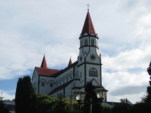 The German church in Puerto Vargas