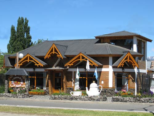 Welsh tea shop at Trevellin