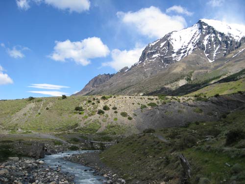 Mountains in Torre del Paine
