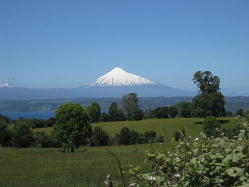 Mount Osorno, a Volcano in Patagonia