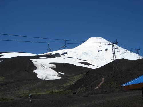 Mount Osorno, a Volcano in Patagonia