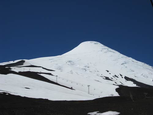 Mount Osorno, a Volcano in Patagonia